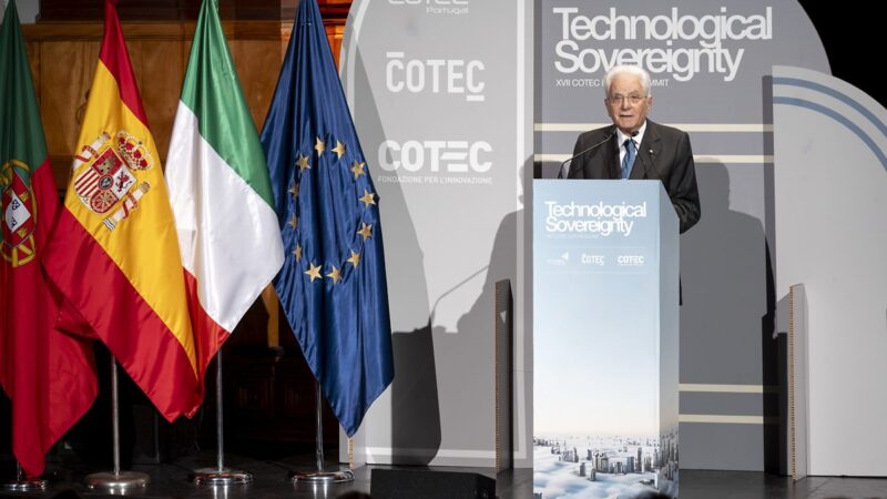 Mattarella “L’Europa deve colmare il divario di innovazione”