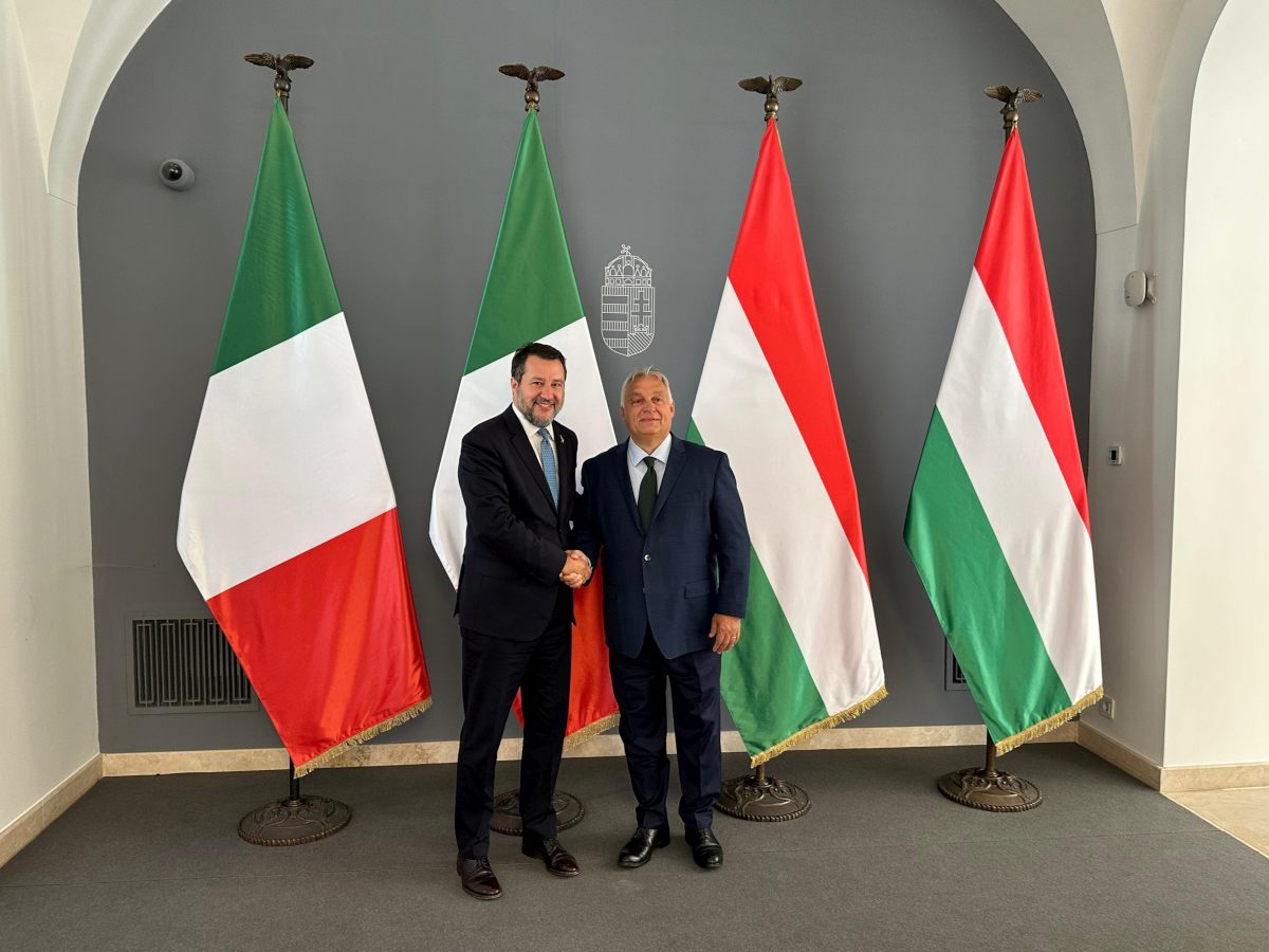 Salvini incontra Orban a Budapest