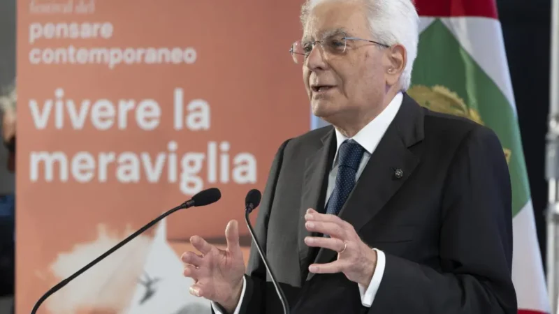 Mattarella ai giovani “Pensare è un esercizio di cittadinanza”