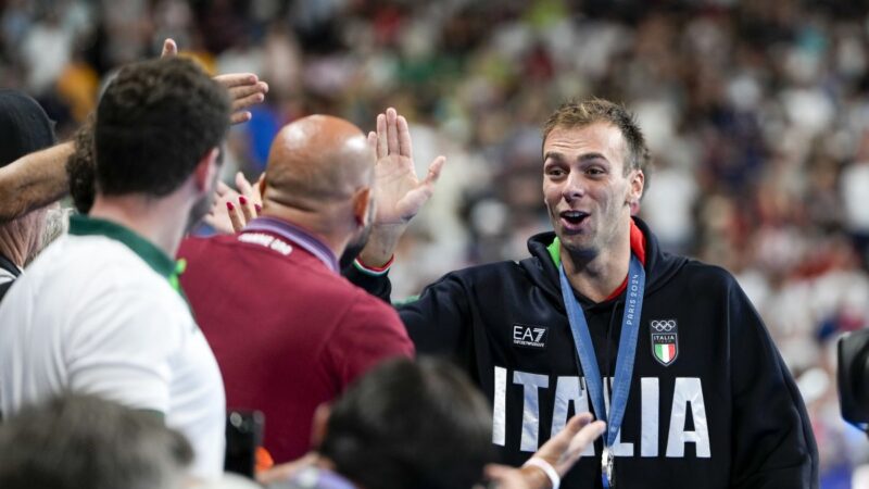 Da Paltrinieri a Barlaam, festa a Roma per il nuoto azzurro