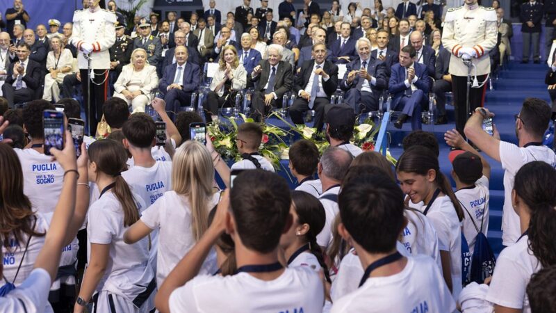 Inaugurato in Sicilia il Trofeo Coni con Mattarella e La Russa