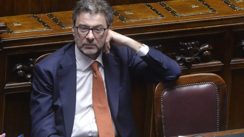 Giorgetti “Il Piano strutturale di bilancio è ambizioso ma realistico”