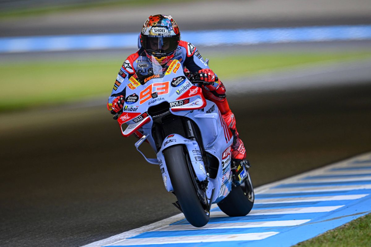 Marquez davanti nel venerdì di Phillip Island, Bagnaia 5°