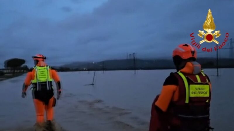 Maltempo al Centro-Nord, in Toscana la situazione più critica