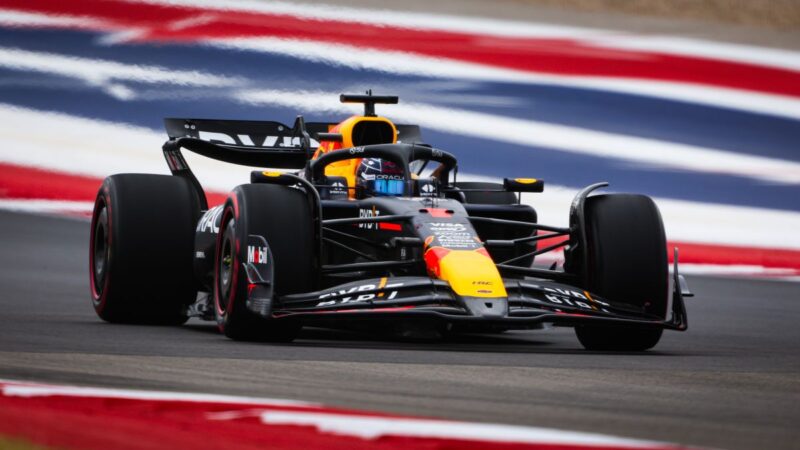 Verstappen pole nella sprint di Austin, seconda fila Leclerc