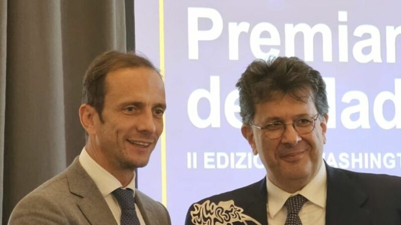 Fvg, Presidente Fedriga premiato a Washington con l’Italpress Award