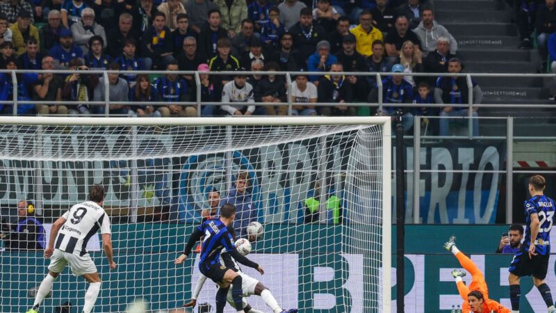 Inter-Juventus show a San Siro, finisce 4-4