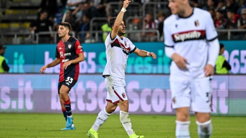 Orsolini e Odgaard, il Bologna vince 2-0 a Cagliari