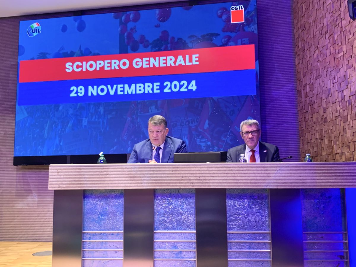 Manovra, Cgil e Uil proclamano lo sciopero generale per il 29 novembre