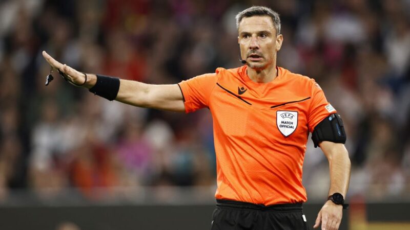 Champions, lo sloveno Vincic arbitrerà Milan-Real Madrid