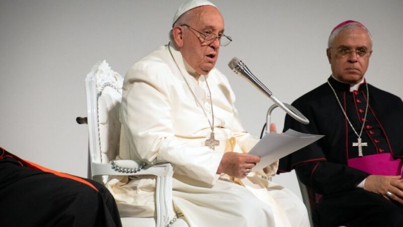 Papa Francesco “Indagare se a Gaza è in corso un genocidio”