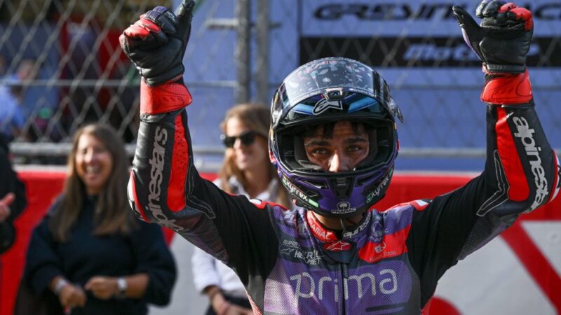 MotoGp, a Barcellona vince Bagnaia ma il nuovo campione è Martin