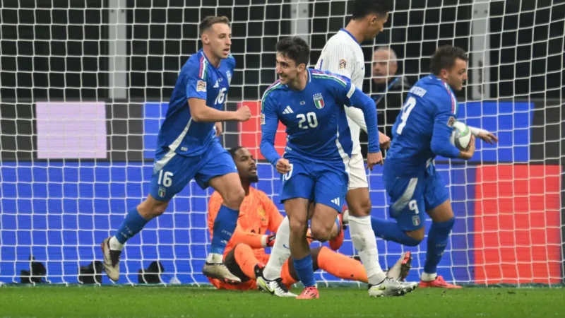 Italia ko a San Siro, la Francia vince 3-1 e chiude 1^