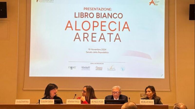 Alopecia areata, presentati il Libro Bianco e il Manifesto nazionale