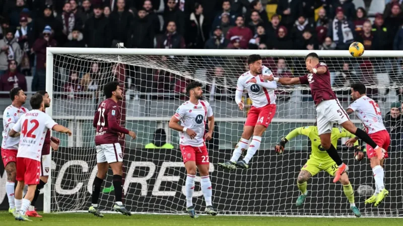 Torino-Monza 1-1, Djuric risponde a Masina