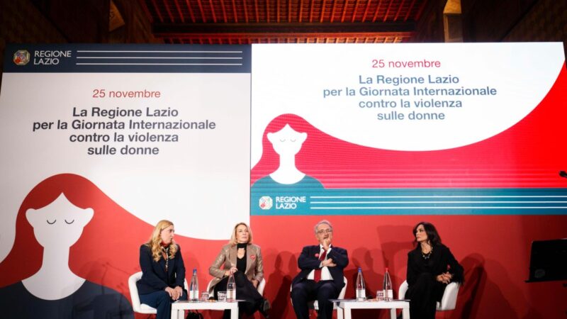 Violenza sulle donne, al via campagna della Regione Lazio “Non Sei Sola”