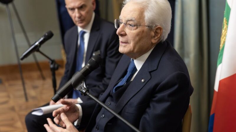 Mattarella “Solleciterò una spinta sulle cure palliative”