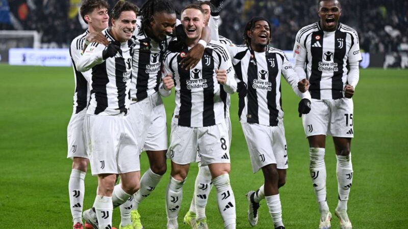 Poker al Cagliari, Juve ai quarti di Coppa Italia con Empoli