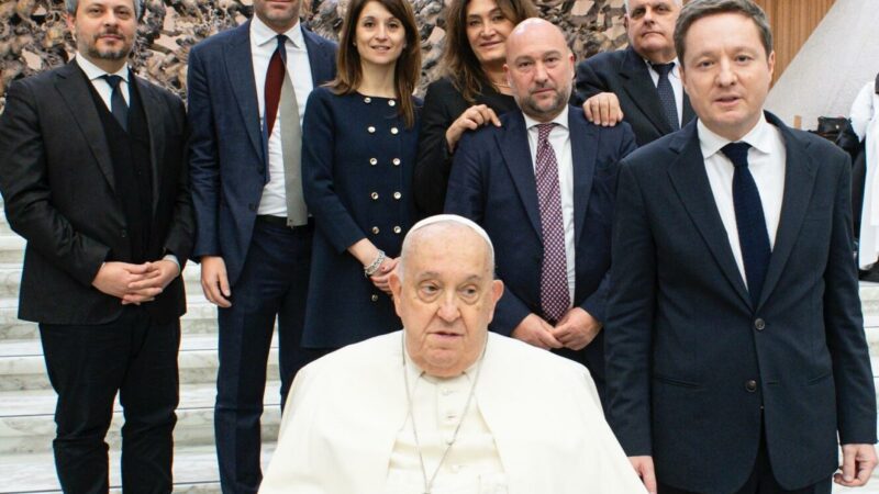 25 anni Osservatorio Giovani-Editori, delegazione incontra il Papa