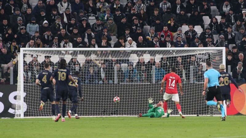 Juve ko allo Stadium col Benfica, ora i play-off