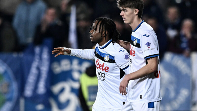 Atalanta travolgente a Empoli, Dea a 3 punti dalla vetta