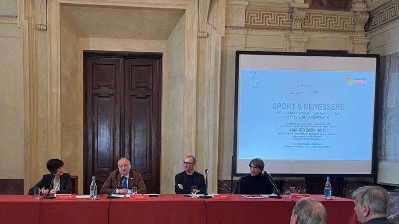 Progetto “Sport Never Stop” contro povertà educativa e criminalità