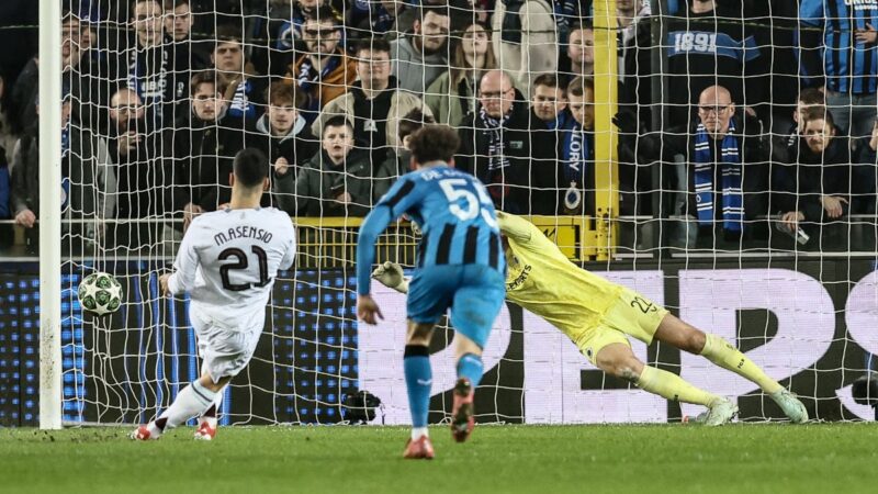 L’Aston Villa vince 3-1 in casa del Bruges