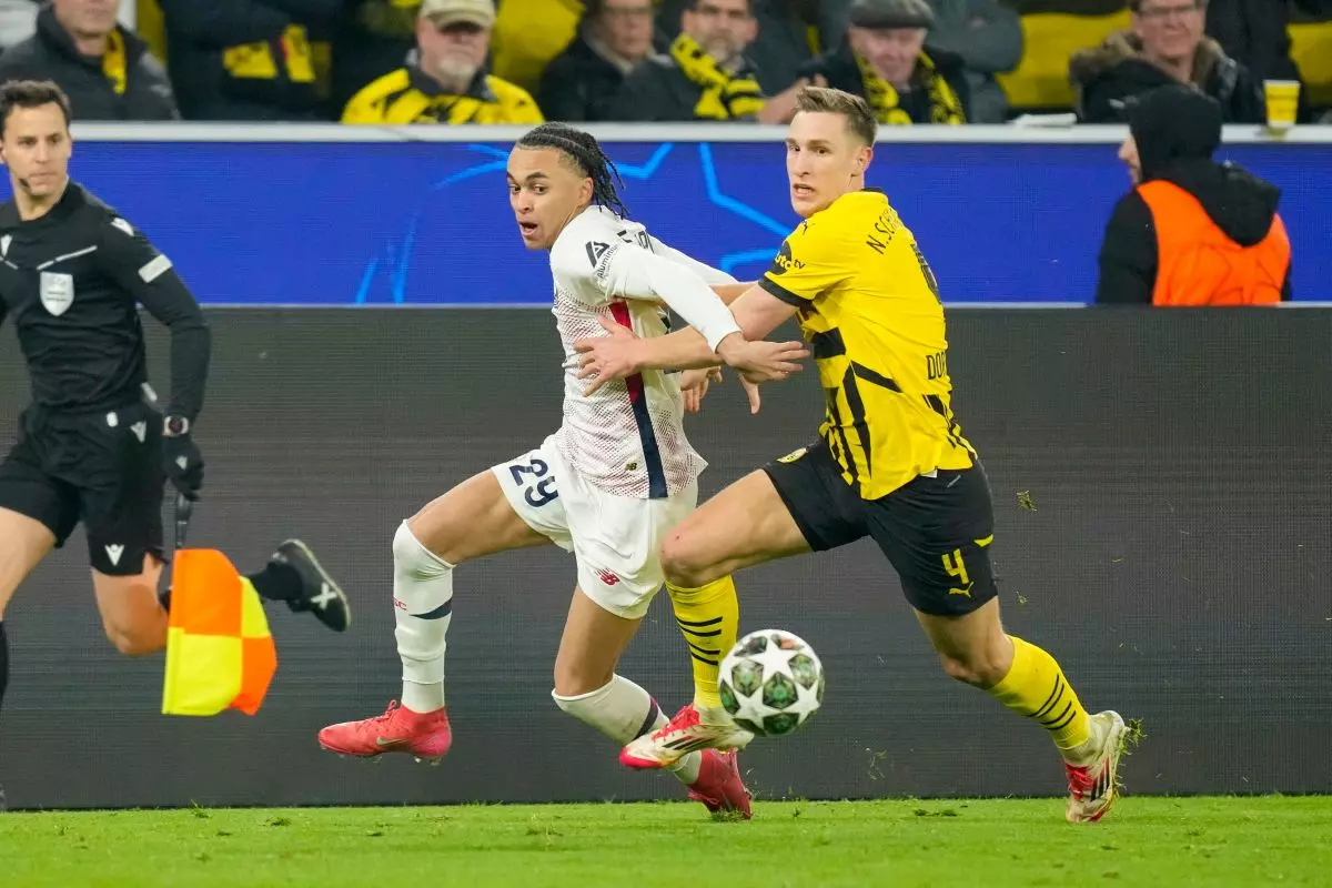 Il Lille pareggia in casa Borussia, a Dortmund finisce 1-1