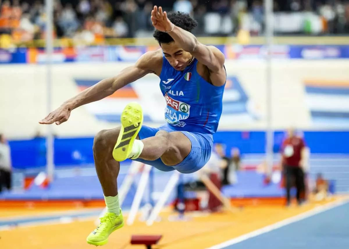 Furlani vince l’argento nel lungo agli Europei indoor