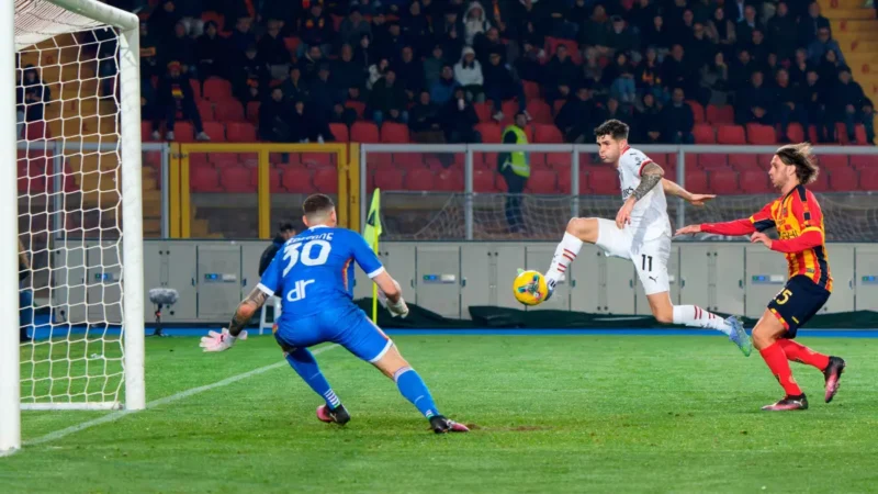 Il Milan risorge e vince a Lecce, rimonta da 2-0 a 2-3