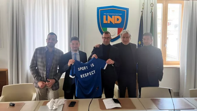 Educazione e crescita, la Lega Dilettanti lancia “Sport is Respect”