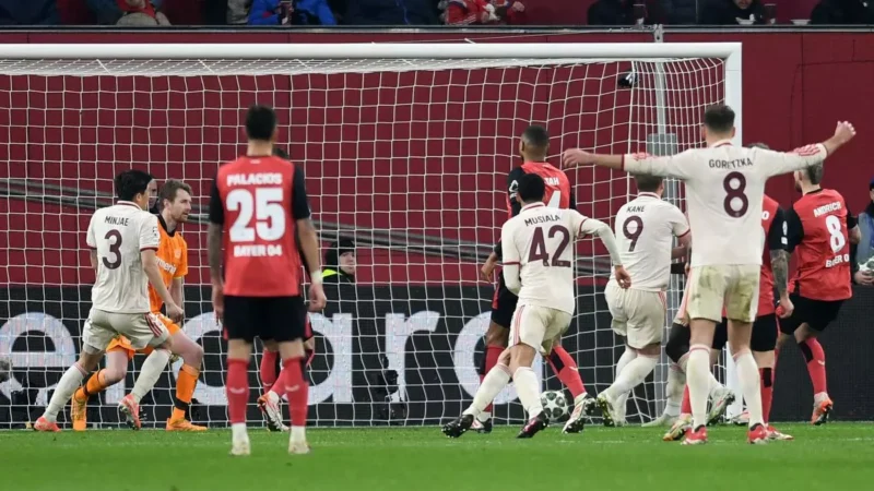 Il Bayern vince anche a Leverkusen, ai quarti contro l’Inter