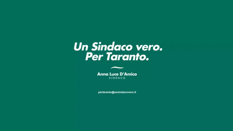 A Taranto il primo candidato sindaco nato con l’intelligenza artificiale