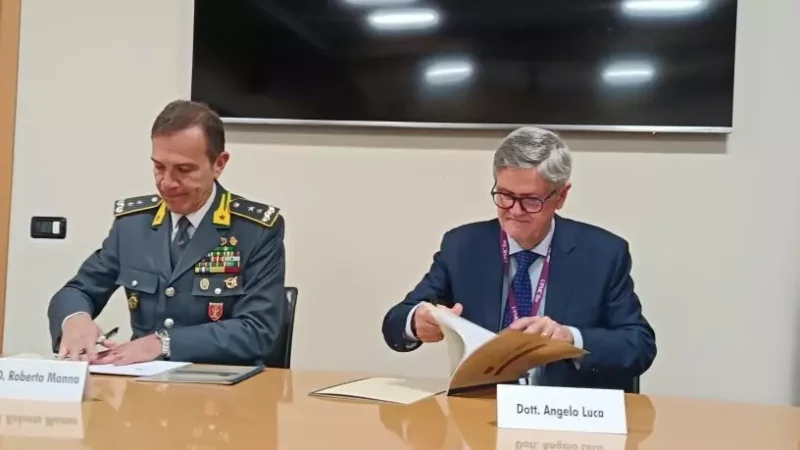 Assistenza sanitaria, protocollo d’intesa Ismett-Guardia di Finanza