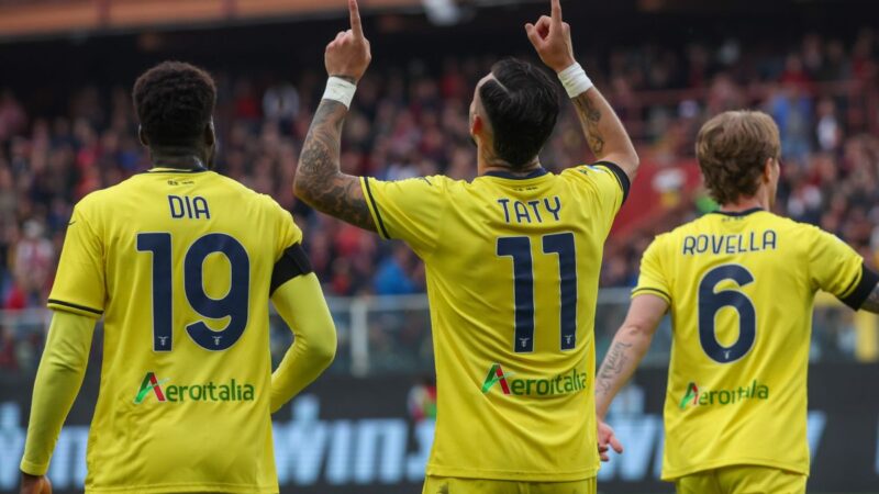Castellanos e Dia rilanciano la Lazio, 2-0 sul Genoa al Ferraris