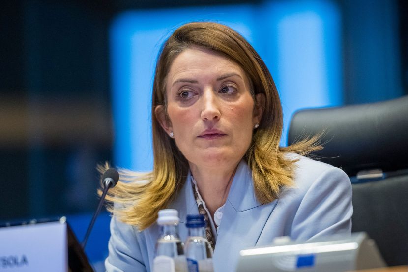 Metsola “La situazione a Gaza è tragica e catastrofica”