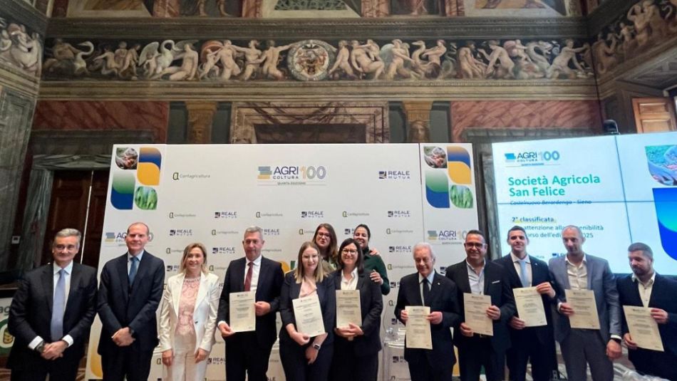 Presentato il rapporto ‘Agricoltura100’, cresce la sostenibilità nelle aziende