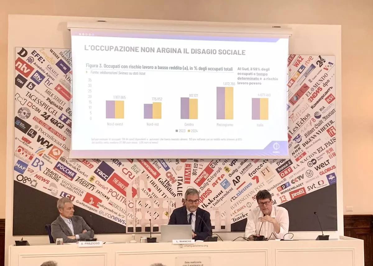 Svimez, al Sud il Pil supera la media nazionale e cresce l’occupazione