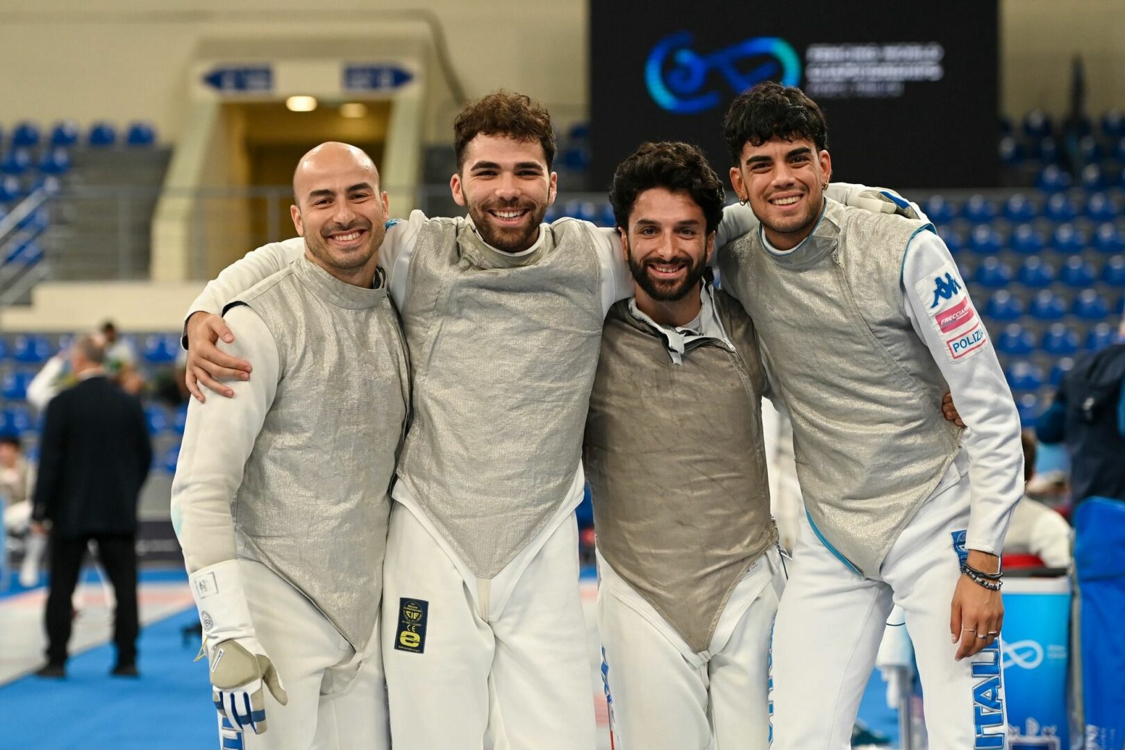 Oro mondiale a squadre per gli azzurri del fioretto