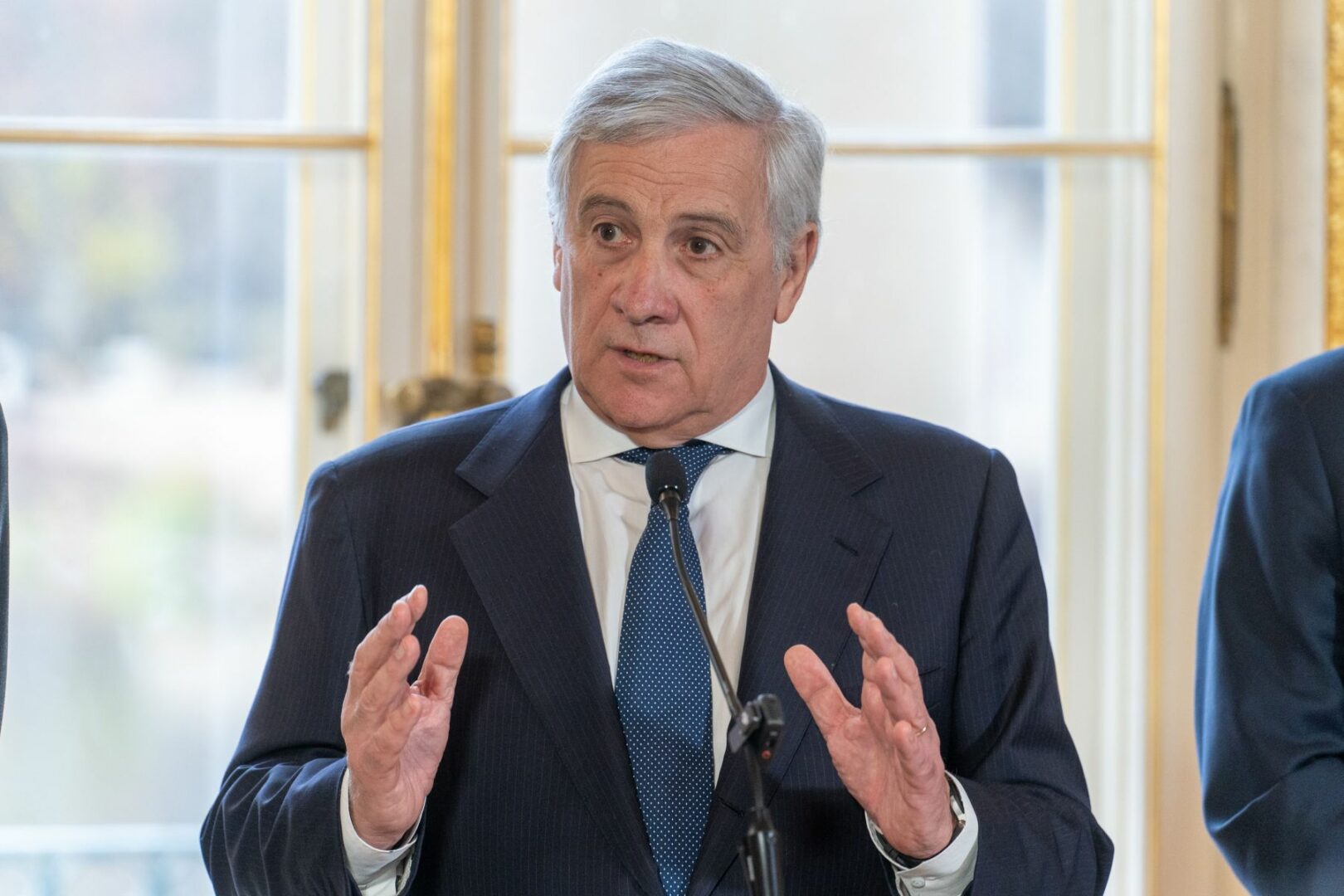 Tajani “Provo dolore per Gaza, la Palestina va costruita”