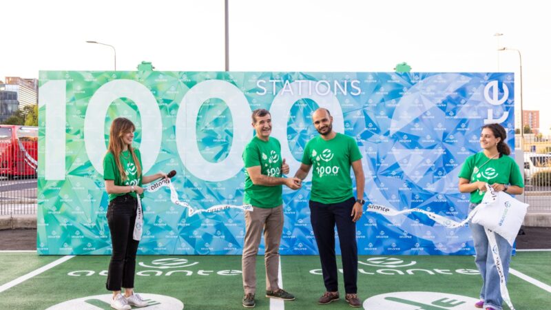 Atlante raggiunge le mille stazioni di ricarica installate nel Sud Europa