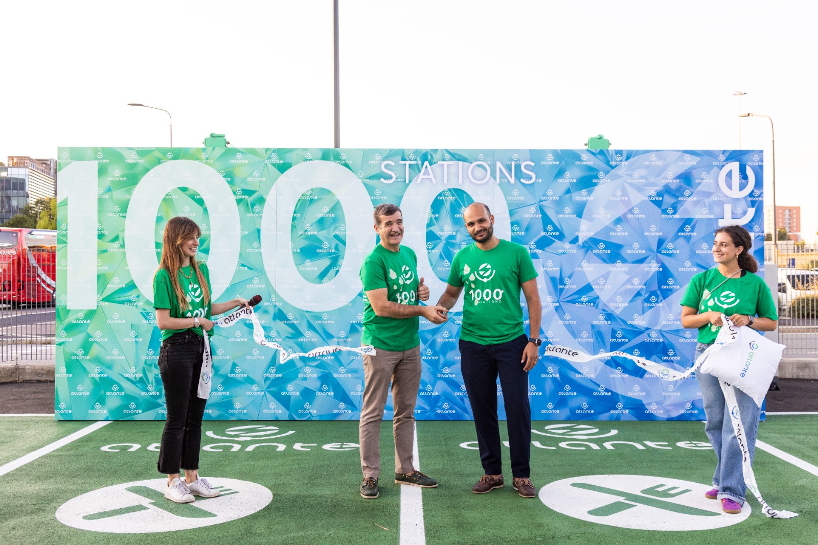 Atlante raggiunge le mille stazioni di ricarica installate nel Sud Europa