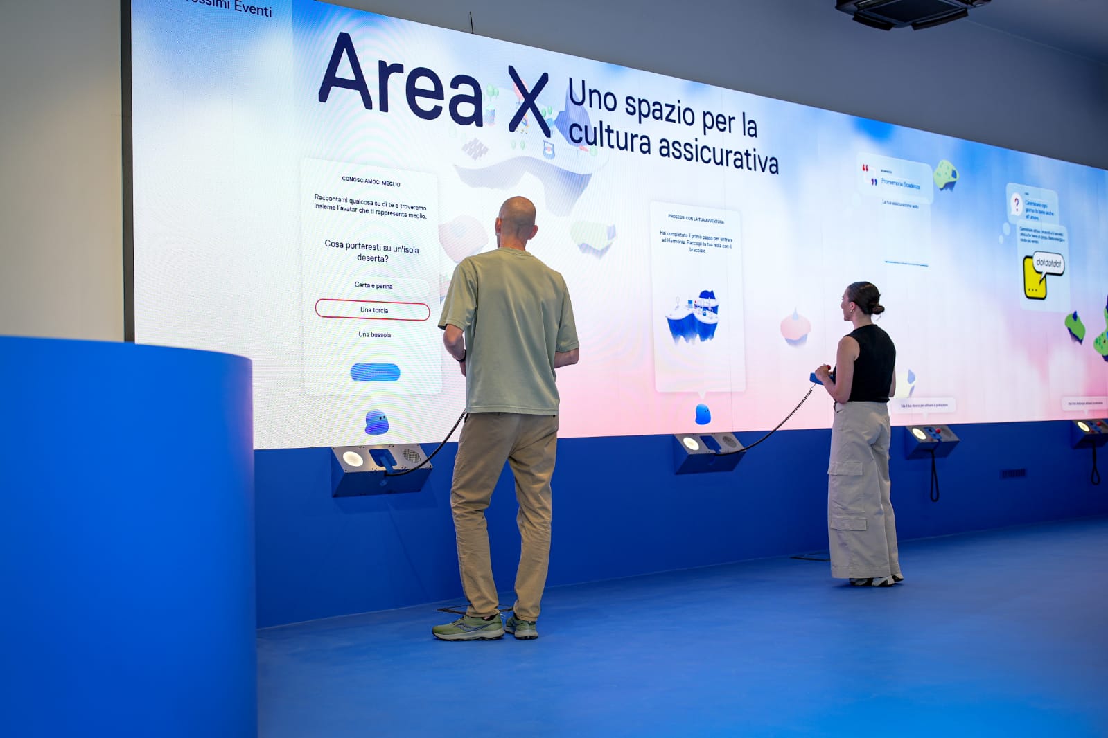 Intesa Sanpaolo rinnova l’Area X di Torino, Dalla Via “Promuovere l’importanza di essere protetti da rischi”