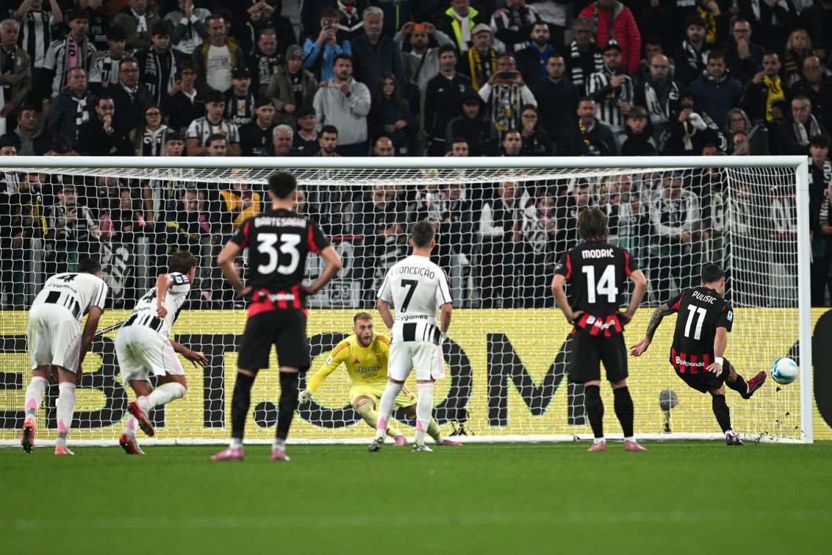 Juve-Milan termina 0-0, Pulisic sbaglia un penalty