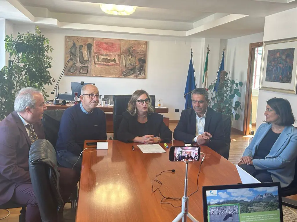 In Basilicata il primo studio di telemetria satellitare sulla cicogna nera