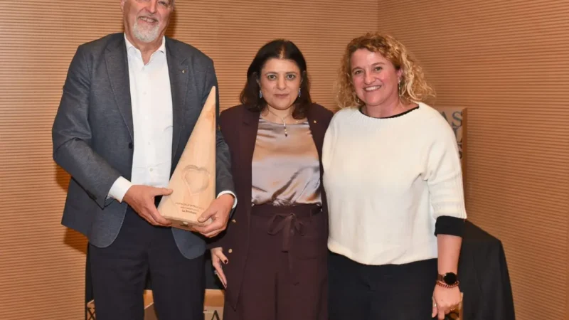 Acinque premiata per il bilancio di sostenibilità