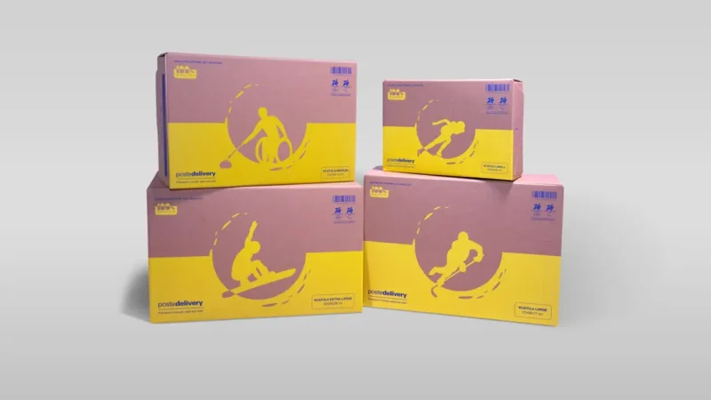 Poste Italiane sempre più ecosostenibili con buste e scatole in cartone riciclato