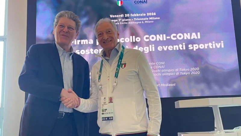 Lo sport italiano in campo per l’ambiente: firmata l’alleanza Coni-Conai