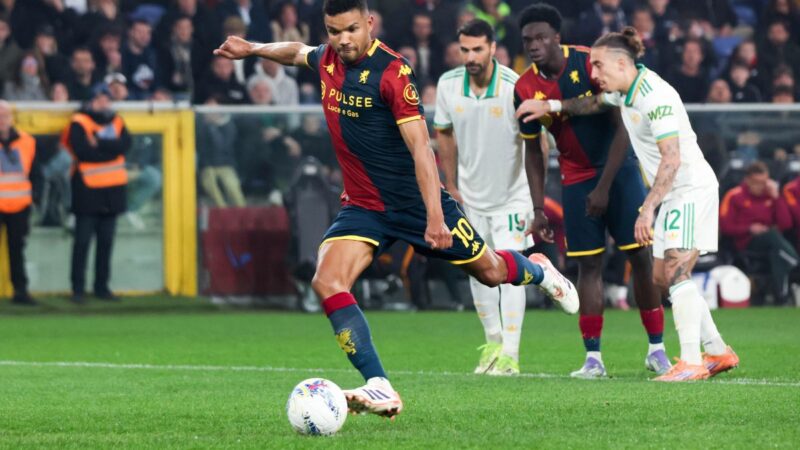 Il Genoa vince 2-1 e rallenta la corsa Champions della Roma
