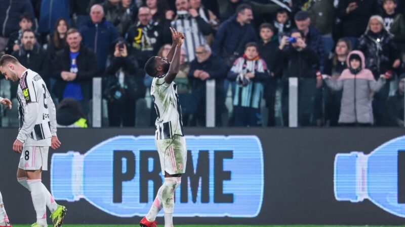La Juve vince a Udine e si porta al quarto posto, decide Boga